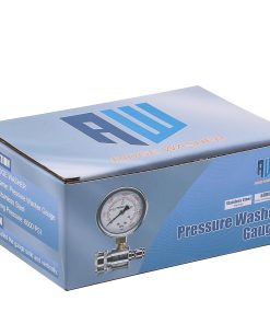 Alternative view of RIDGE WASHER Pressure Washer Gauge with 3/8 Inch Quick Connect Socket and Plug, 6000 PSI