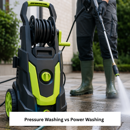 Pressure Washing vs Power Washing